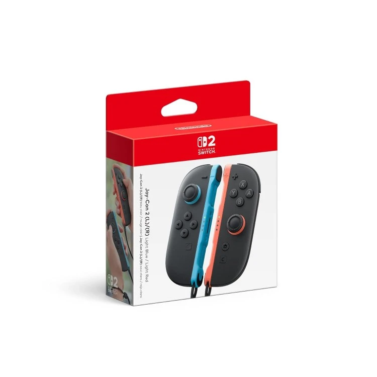 خرید گیم پد Joy-Con 2 – رنگ Light Red/Light Blue