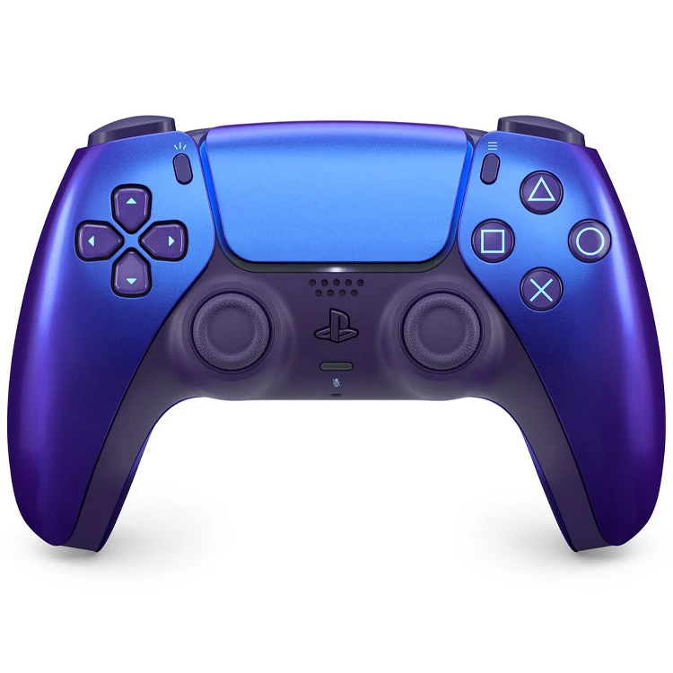 دسته ps5 آبی کروم